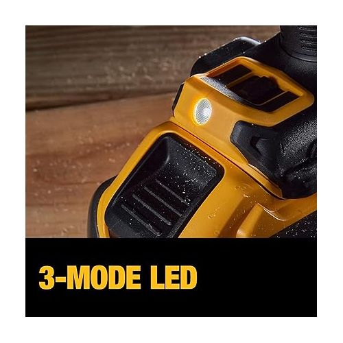  DEWALT FLEXVOLT ADVANTAGE 20V MAX* Hammer Drill, Cordless, 1/2-Inch, Tool Only (DCD999B)