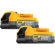 DEWALT 20V MAX POWERSTACK Lithium Ion Battery 2 Pack (DCBP034-2)