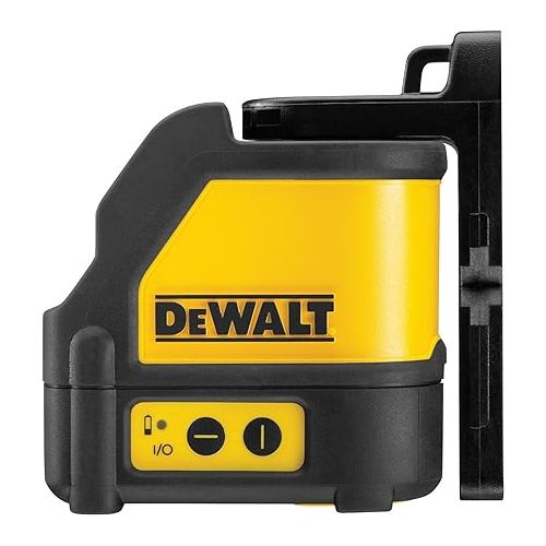  DEWALT Line Laser, Self-Leveling, Cross Line, Red Beam (DW088K)