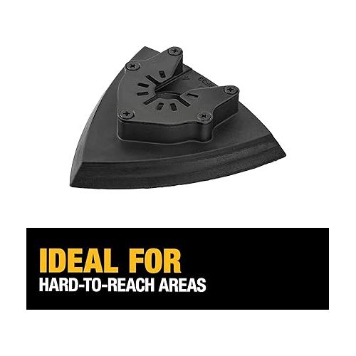  DEWALT Sanding Pad For Oscillating Tool (DWA4200), Black