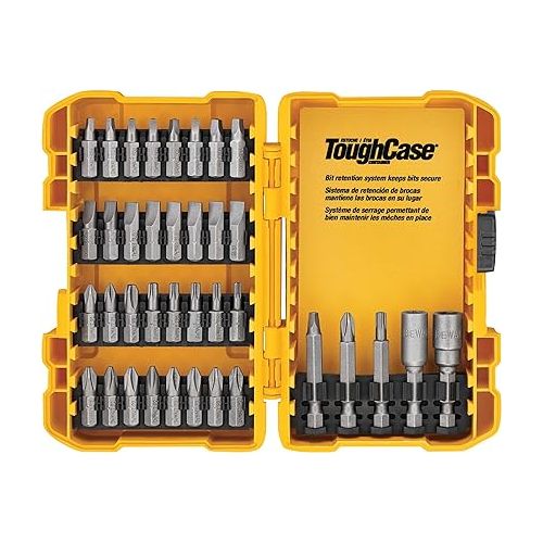  DEWALT Screwdriver Bit Set / Drill Bit Set, 100-Piece (DWA2FTS100)