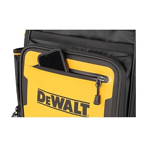  DEWALT Tool Backpack, Tool Storage and Organization, Durable and Water Resistant (DWST560102)