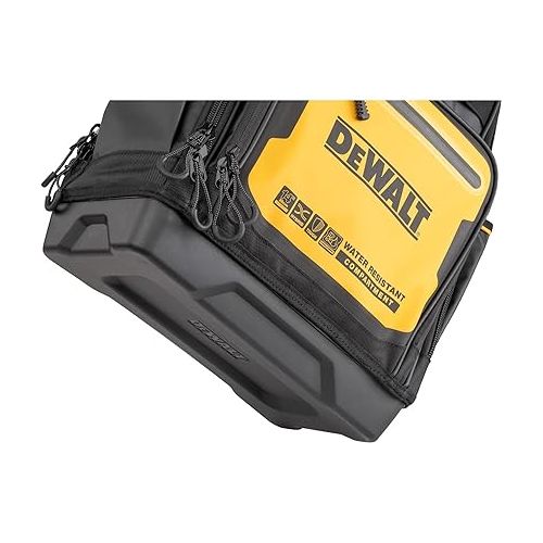  DEWALT Tool Backpack, Tool Storage and Organization, Durable and Water Resistant (DWST560102)