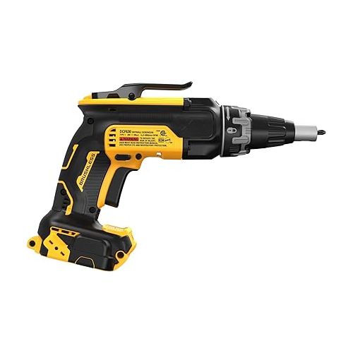  DEWALT 20V Max Drywall Screwgun, Tool Only (DCF630B)