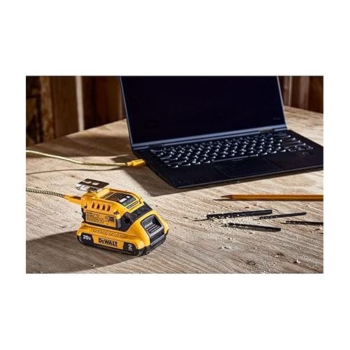  DEWALT Battery Charger and USB Wall Charging Kit (DCB094K)