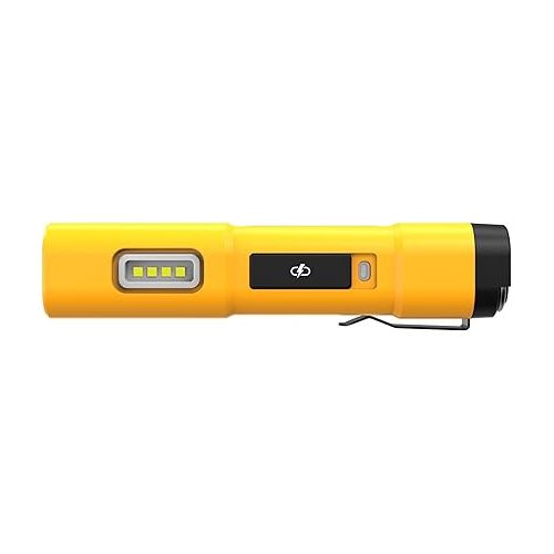  DEWALT LED Flashlight, USB-C Rechargeable, Magnetic Jobsite Light (DCL183)