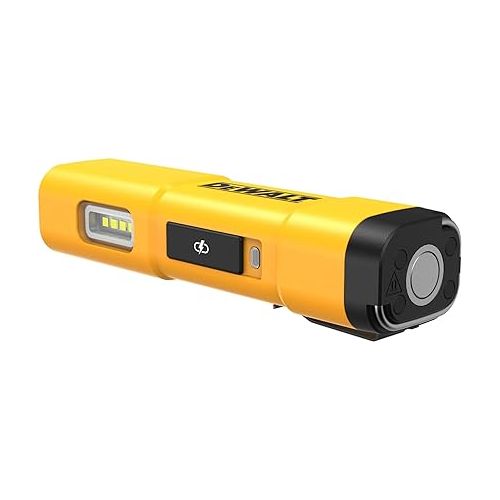  DEWALT LED Flashlight, USB-C Rechargeable, Magnetic Jobsite Light (DCL183)