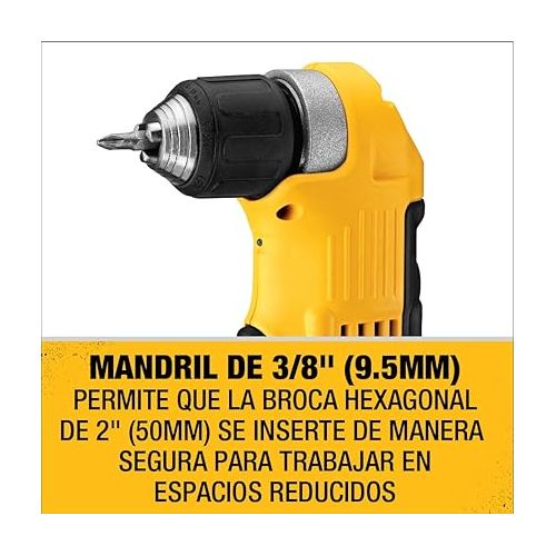  DEWALT DCD740B 20-Volt MAX Li-Ion Right Angle Drill (Tool Only)