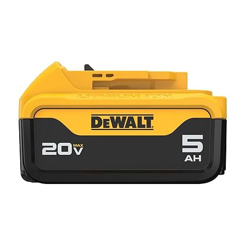  DEWALT 20V MAX 5 Ah Lithium Ion Battery 2-Pack (DCB205-2)