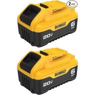 DEWALT 20V MAX 6 Ah Lithium Ion Battery 2-Pack (DCB206-2)