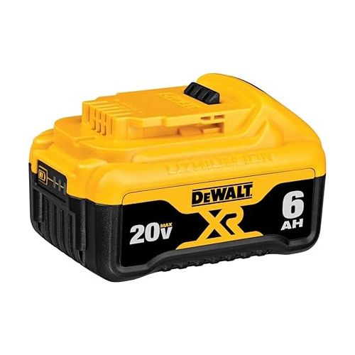  DEWALT 20V MAX 6 Ah Lithium Ion Battery (DCB206)