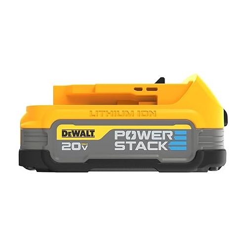  DEWALT 20V MAX* Starter Kit with POWERSTACK Compact Battery and Charger (DCBP034C)