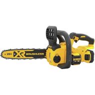 DEWALT 20V MAX* XR Chainsaw Kit, 5-Ah Battery, 12-Inch (DCCS620P1)