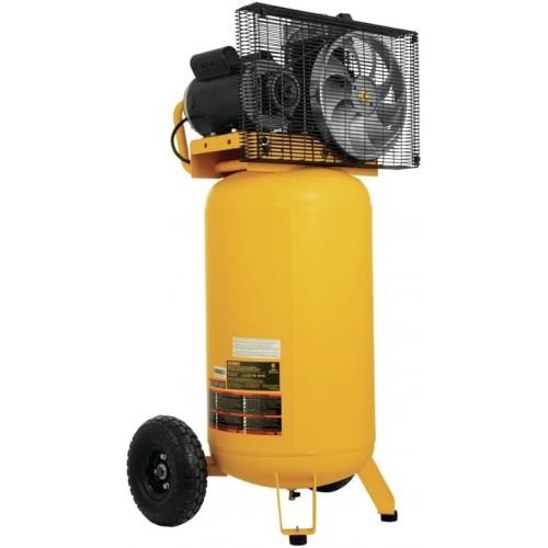  Dewalt DXCM251.COM 2 HP 25 Gallon 200 Max PSI 7.7 SCFM @ 40 PSI 6.2 SCFM @ 90 PSI Oil-Lubed Belt Drive Electric Portable Vertical Air Compressor