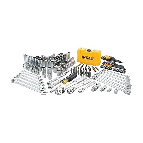  DEWALT Mechanics Tools Kit and Socket Set, 168-Piece (DWMT73803)