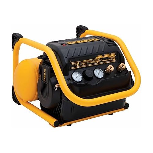  DEWALT Air Compressor for Trim, 200-PSI Max, Quiet Operation (DWFP55130)