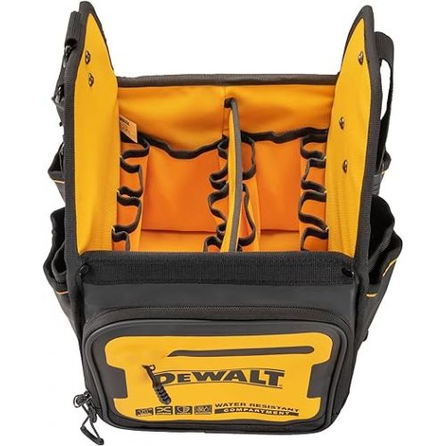  DEWALT Tool Bag, Electrician Tote, Tool Storage and Organization, Durable and Water Resistant, 11 Inch (DWST560105)