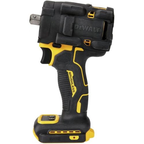  DEWALT ATOMIC 20V MAX* 1/2 in. Cordless Impact Wrench with Detent Pin Anvil (Tool Only) (DCF922B)