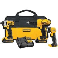 DEWALT 20V MAX Cordless Drill Combo Kit, 3-Tool, Battery and Charger Included (DCK340C2)