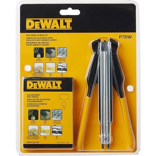  DEWALT P7DW Hog Ring Pliers Kit