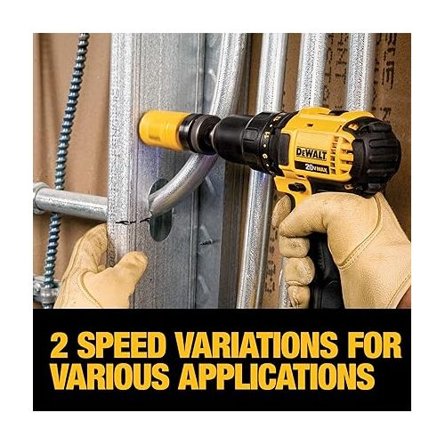  DEWALT 20V MAX Power Tool Combo Kit, 4-Tool Cordless Power Tool Set with 2 Batteries and Charger (DCK423D2)