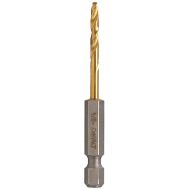 DEWALT DD5108 Impact Ready Titanium Nitride Coated Drill Bit, 1/8