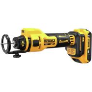 DEWALT 20V MAX Drywall Cutting Tool, Cut Out Tool, 2 Batteries and Charger Included (DCE555D2)