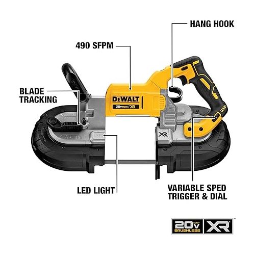  DEWALT 20V MAX Band Saw, 5