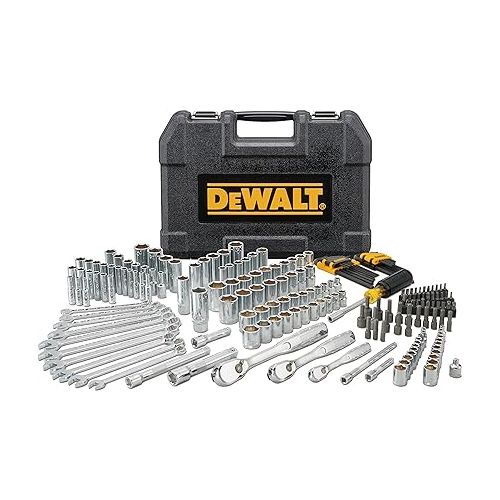  DEWALT Mechanics Tool Set, 1/4