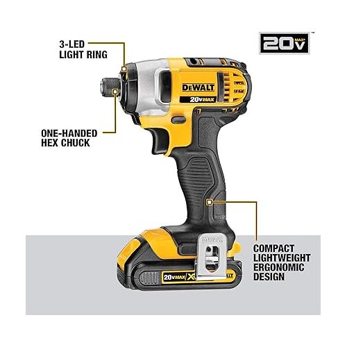  DEWALT 20V MAX Power Tool Combo Kit, 9-Tool Cordless Power Tool Set with 2 Batteries and Charger (DCK940D2)