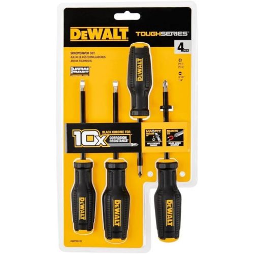  Dewalt Toughseries Screwdriver Set 4Pc