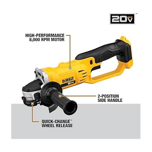  DEWALT 20V MAX Combo Kit, Compact 5-Tool (DCK521D2)