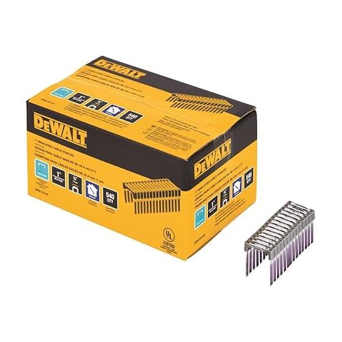  Dewalt 3/4In X 1In Insulated Staples For Dcn701 Stapler 540-Pack