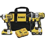 DEWALT 20V MAX XR Cordless Drill Combo Kit, Hammer Drill & Impact Driver with Battery and Charger Included, Power Detect Technology (DCK299D1W1)