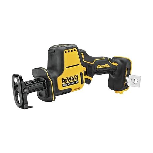  DEWALT ATOMIC 20V MAX* Reciprocating Saw, One-Handed, Cordless, Tool Only (DCS369B)