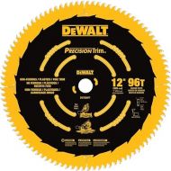 DEWALT 12-Inch Miter Saw Blade, Precision Trim, ATB, Crosscutting, 1-Inch Arbor, 96 Tooth (DW7296PT)