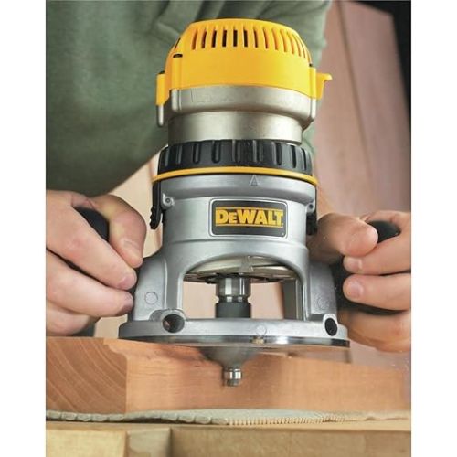  DEWALT Router, Fixed Base, 1-3/4-HP (DW616), Yellow