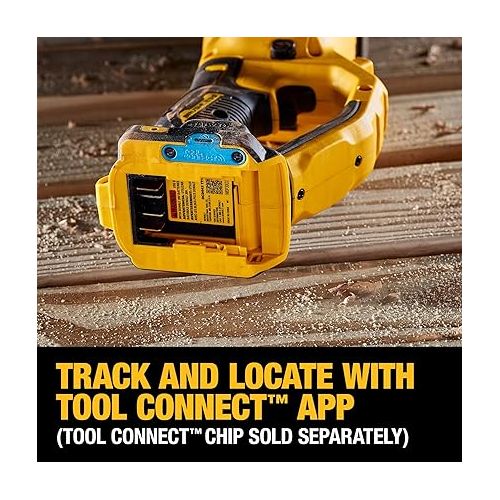  DEWALT 20V MAX XR Brushless Cordless 7/16 in. Compact Stud and Joist Drill with POWER DETECT, Bare Tool Only (DCD443B)