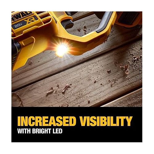  DEWALT 20V MAX XR Brushless Cordless 7/16 in. Compact Stud and Joist Drill with POWER DETECT, Bare Tool Only (DCD443B)