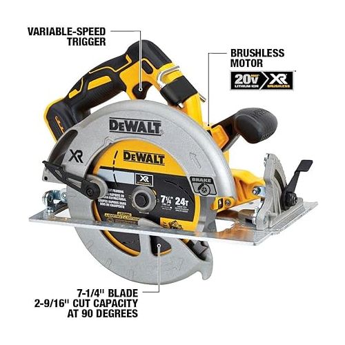  DEWALT 20V MAX* Cordless Drill Combo Kit, 6-Tool (DCK695P2)