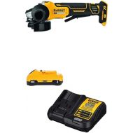 DEWALT 20V MAX XR Brushless Cut Off/Grinder Tool with 3Ah Battery & Charger Kit (DCG413B & DCB230C)