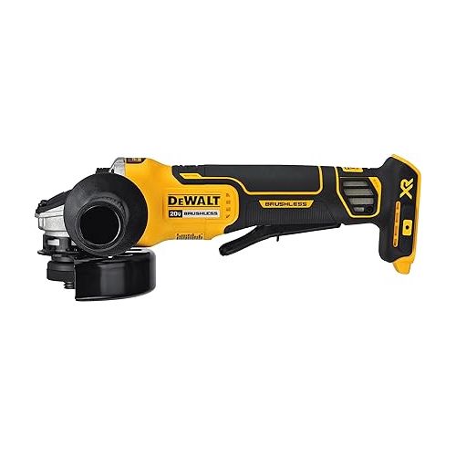  DEWALT 20V MAX XR Brushless Cut Off/Grinder Tool with 3Ah Battery & Charger Kit (DCG413B & DCB230C)