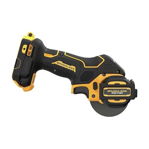  DEWALT 20V MAX Cordless Angle Grinder Kit, 3-in. (DCS438E1)