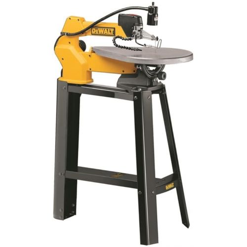  DEWALT Scroll Saw, 1.3 Amp, 20 in Steel Blade, With Variable-Speed Trigger, For Precise Cuts (DW788)