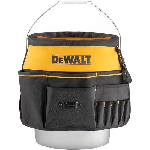  DEWALT Tool Organizer, 37 Pockets and Loops for Tool Storage Including a TOUGHCASE Pocket (DWST560109)