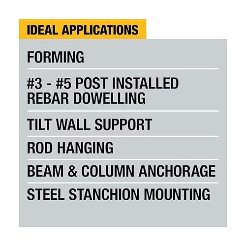  DEWALT 20V MAX Rotary Hammer, SDS Plus, 1-1/8-Inch, Tool Only (DCH263B)