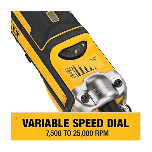  DEWALT Die Grinder with No Lock-On, Brushless, Variable Speed, Paddle Switch, 2-Inch (DWE4997NVS)