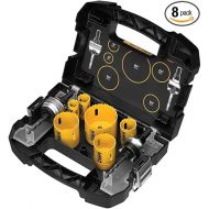 DEWALT Bi-Metal Hole Saw Kit for Wood, Metal and Plastic (D180001)