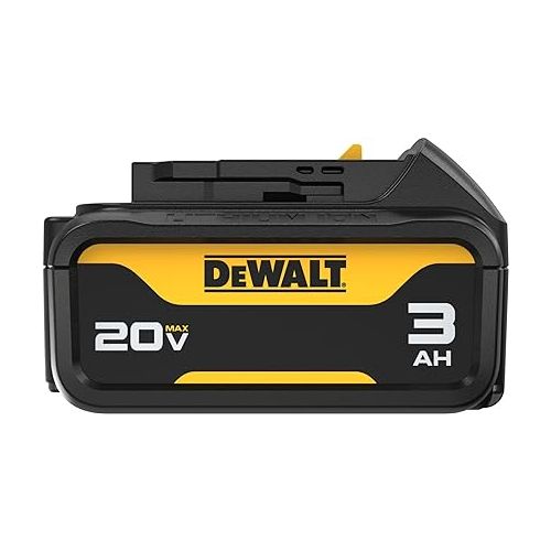  DEWALT 20V MAX Battery with LED Charge Indicator, 3 Amp Hour, 4 Pack (DCB200-4)