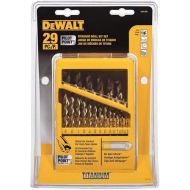 DEWALT Titanium Nitride Coated Drill Bit Set with Pilot Point, 29-Piece (DW1369)